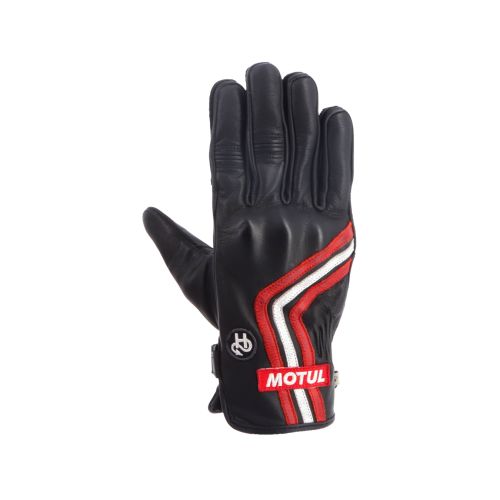 Helstons X Motul Petrol Summer Leather Gloves
